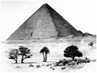 Wilhelm Hammerschmidt
Die Cheops-Pyramide in Giza
(um 1860)
© Ägyptisches Museum und Papyrussammlung
